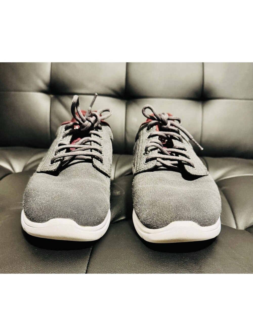 Travis Mathew The Daily Lite Shoe, Navy Blue /Crimson Lining-Men's Size 10.5 US